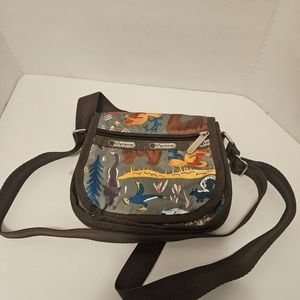 LeSportsac NWOT Small Crossbody Wilderness Theme Bag Purse Handbag